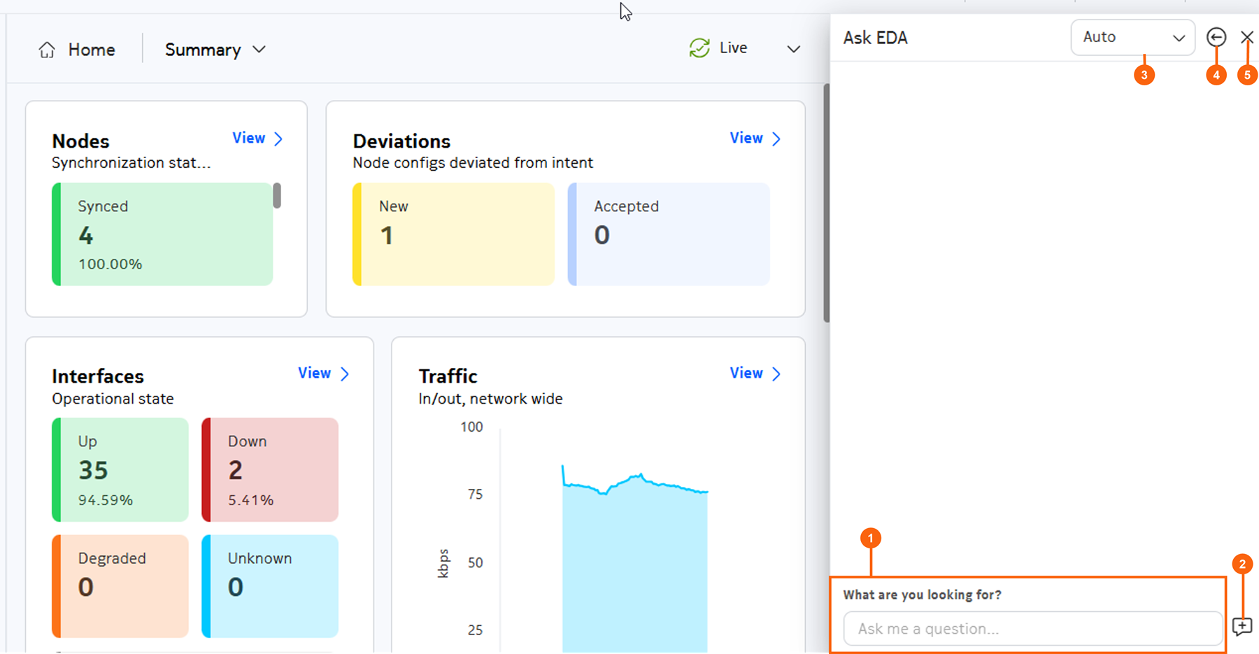 New Ask EDA window